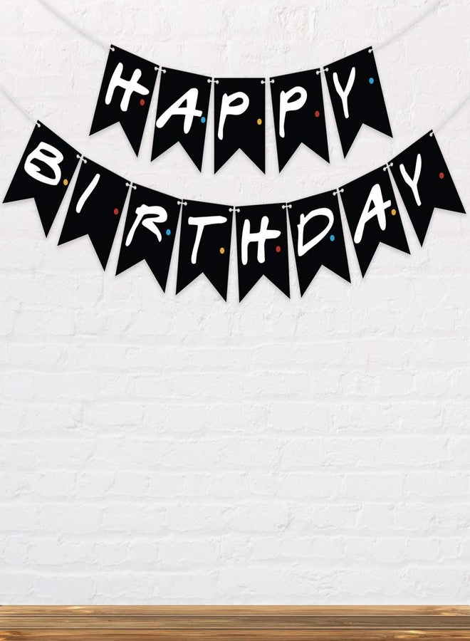 Festiko® Friends Birthday Party Decorations- Friends Party Decorations,Birthday Party Supplies,Themed Banner - Image 1